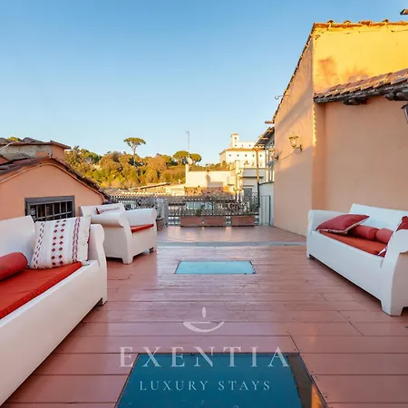 Exentia -spanish Steps Luxury Penthouse Daire *