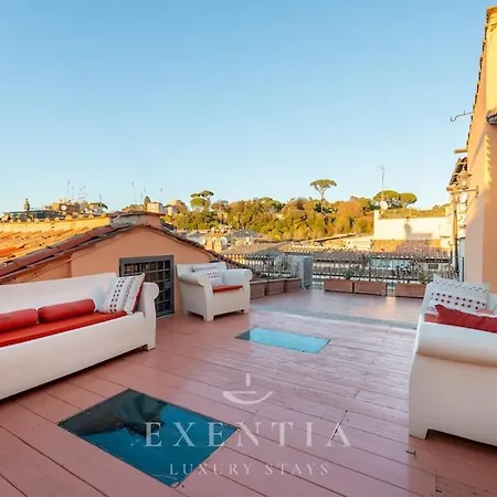 Daire Exentia -spanish Steps Luxury Penthouse